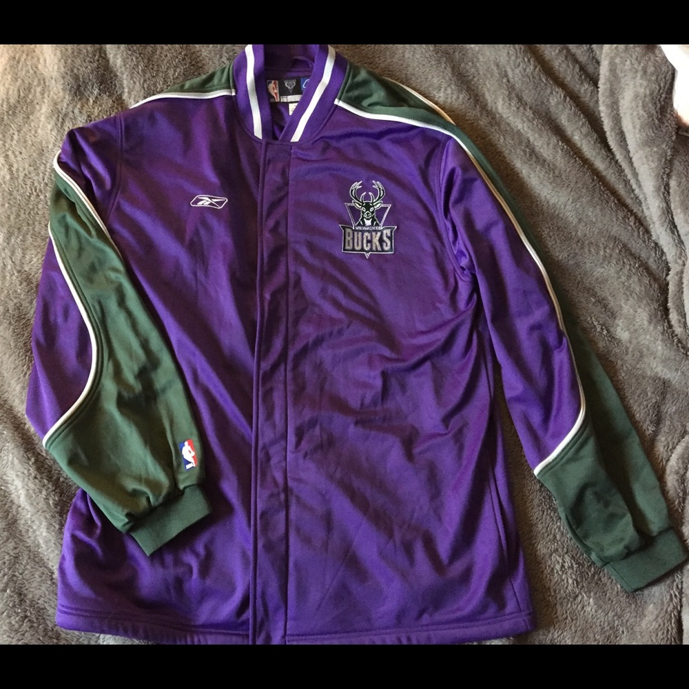 Milwaukee Bucks NBA Reebok Jacket